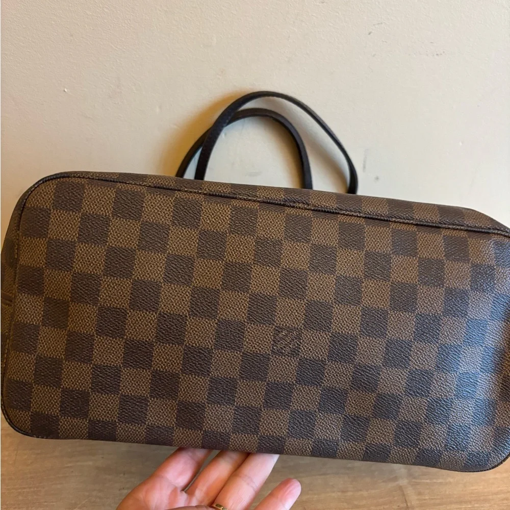 Authentic Louis Vuitton neverfull MM damier ebene shoulder bag - Picture 5 of 8